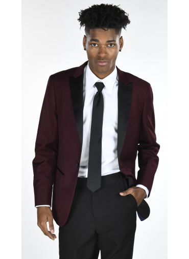 Burgundy Arlan Tuxedo