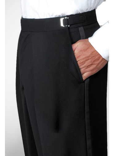 Buckle Adjustable Tuxedo Pants